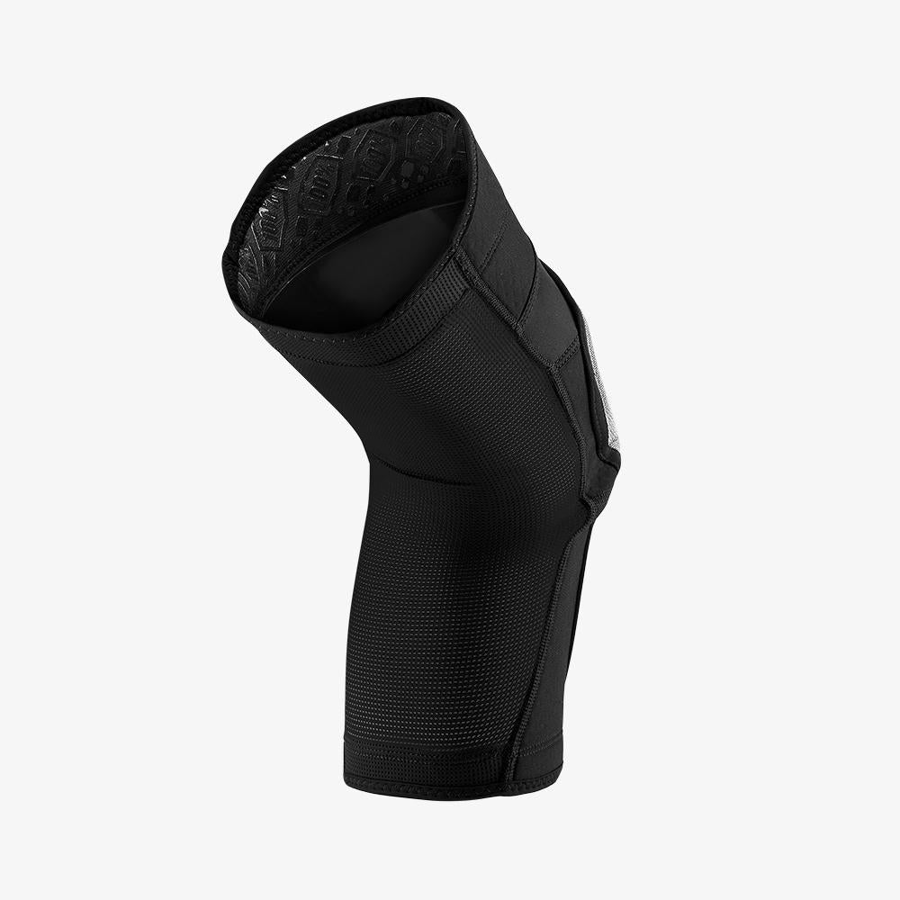 Ride 100% RIDECAMP Knee Guards/Pads, Color: Black/Grey- Size SM