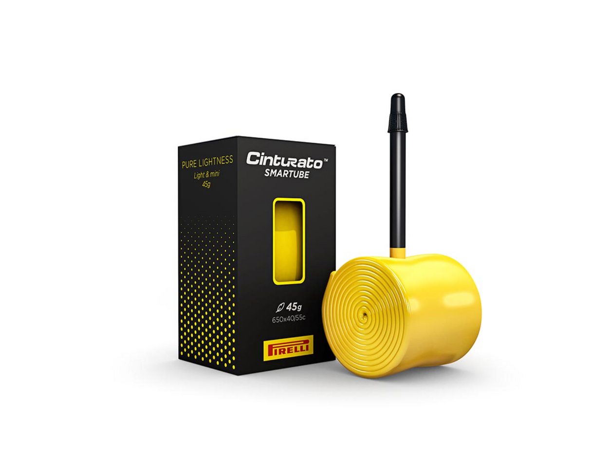 Pirelli, Cinturato SmarTUBE, Bicycle Tube, Presta, Length: 60mm, 650B, 40-55C Sporting Goods > Cycling > Bicycle Components & Parts > Tubes Full Catalog Pirelli