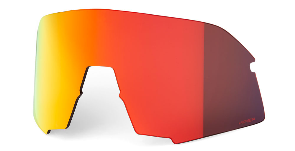 100% Percent S3 Replacement Lens - HiPER Red Multilayer Mirror