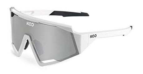 KOO Spectro Cycling Sport Sunglasses Zeiss Lens White / Super Silver Mirror Lenses Sporting Goods > Cycling > Sunglasses & Goggles Full Catalog KOO