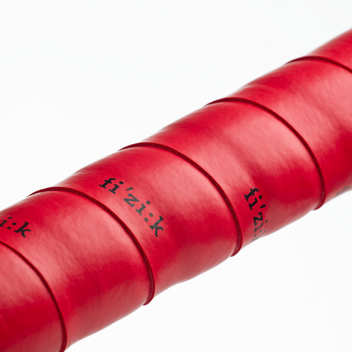 Fizik Cycling Bicycle Handlebar Tape Terra - 3mm - Bondcush - Tacky - RED