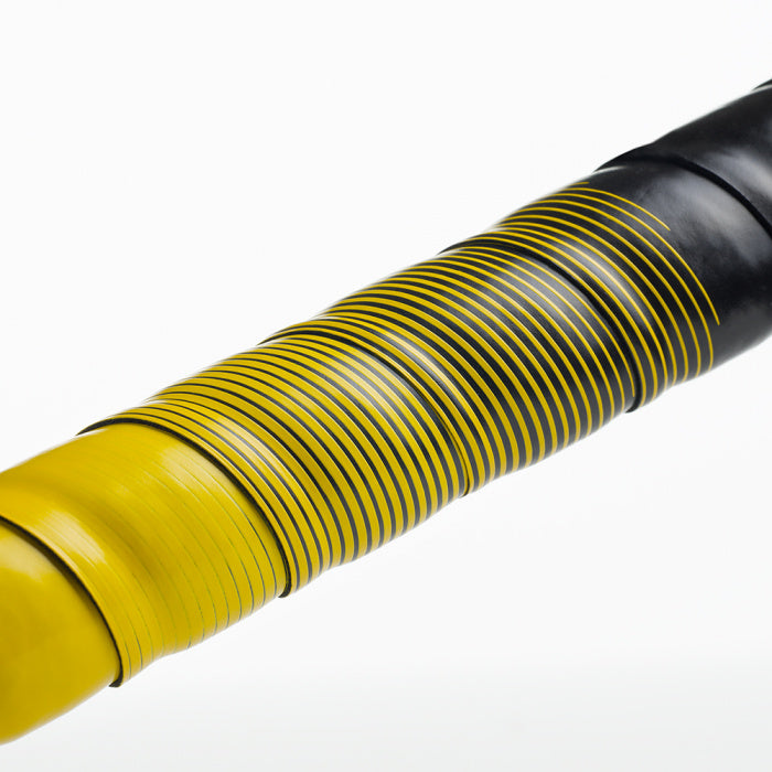 Fizik Cycling Bicycle Handlebar Tape Vento - 2mm - Microtex - Tacky - BLACK / YELLOW