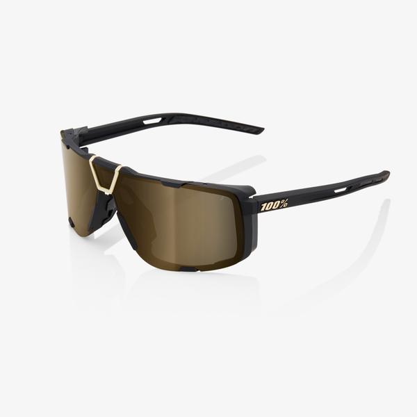 Ride 100% Sunglasses Authentic EASTCRAFT Soft Tact Black Soft Gold Mirror Lens Misc 100% 1
