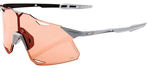 Ride 100% Percent Sunglasses Hypercraft Matte Stone Grey - HiPER Coral Lens