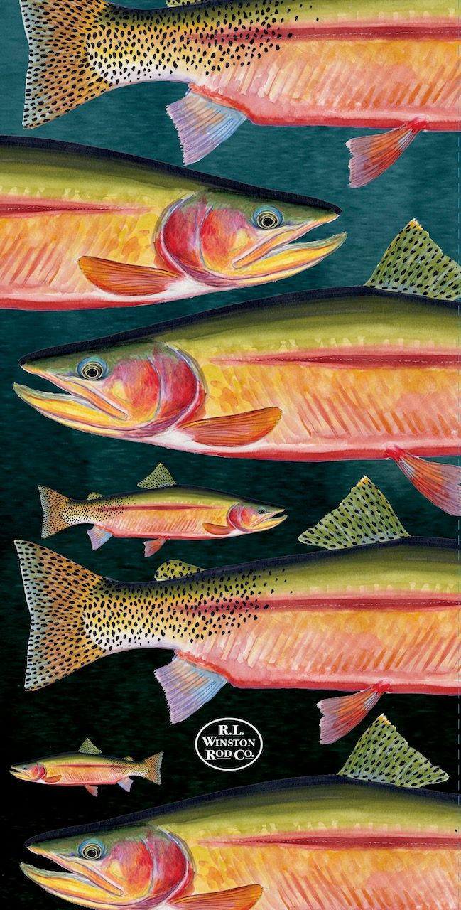 R. L. Winston Rod Co. TROUTGAITER Golden Trout Misc Fly Fishing Winston