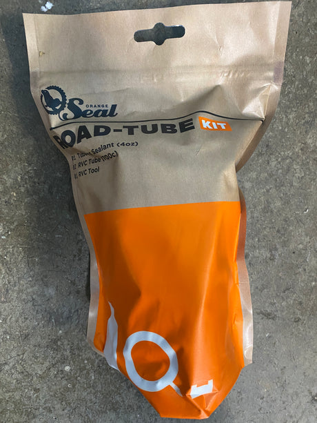 Orange Seal Road-Tube Kit w/ Sealant Tube and Tool Misc Full Catalog Orange Seal