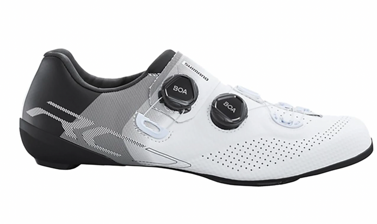 Shimano RC7 Road Cycling Shoes - White - Size 47