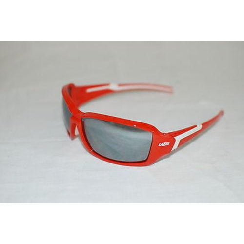 Lazer Xenon X1 Sunglasses Red Frame w/ Smoke Lens Blocks 100% UVA and UVB Rays-Misc-The Gear Attic