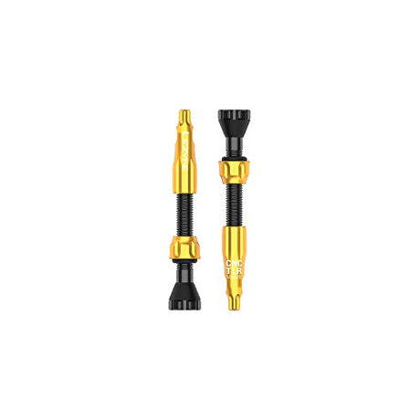 Lezyne Bicycle Cycling CNC Tlr Valve Pair 60Mm Gold Tire Repair Tubeless Valves Full Catalog Lezyne
