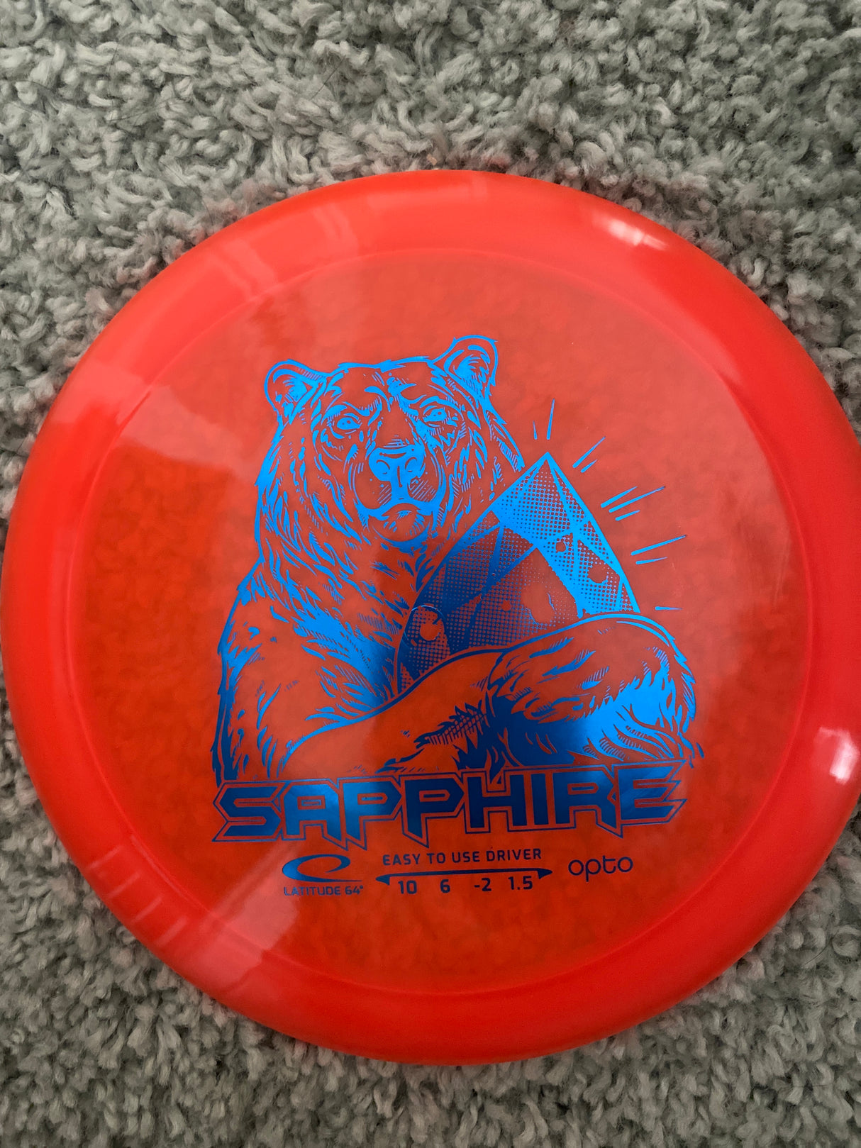 Latitude 64- Sapphire Disc Golf Disc Golf Full Catalog The Gear Attic