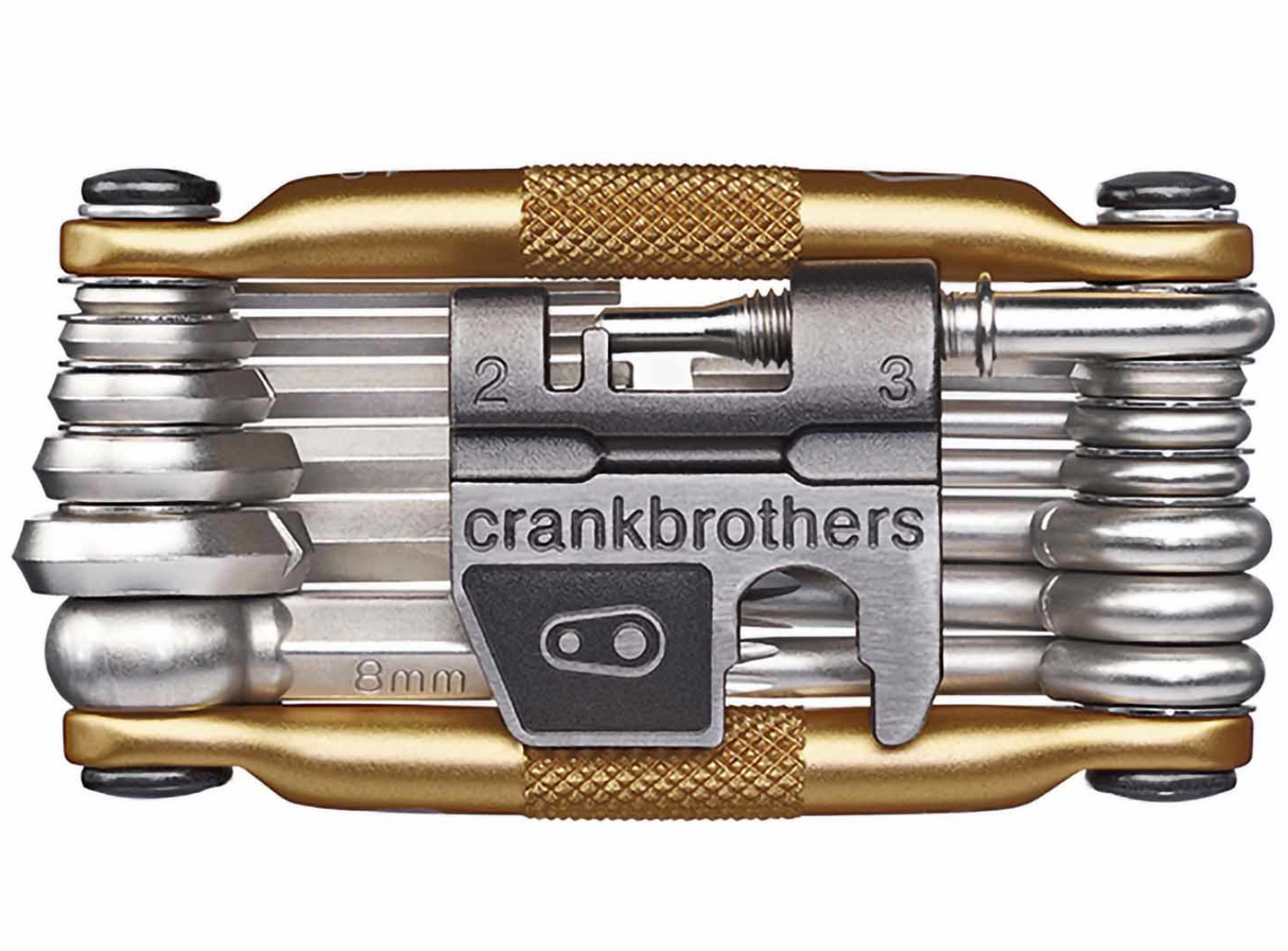 Crank Brothers M19 Bicycle Multi Tool - Gold Sporting Goods > Cycling > Bicycle Maintenance & Tools > Tools Full Catalog Crank Brothers