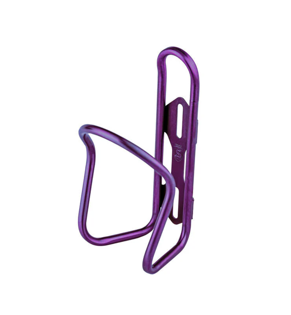 Silca Titanium Water Bottle Cage - Royal Purple - Made in USA