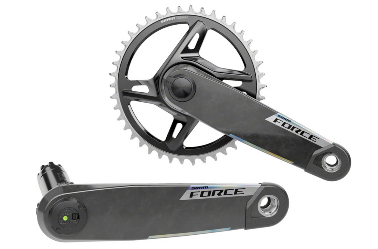 SRAM Force 1x XPLR AXS Power Meter Wide Crankset - 170mm 42t DUB PM Spindle E1