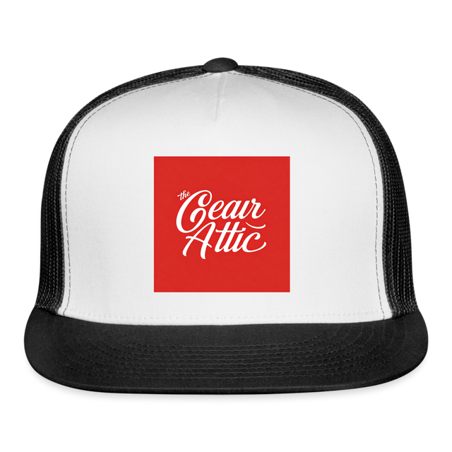 The Gear Attic Coca Hat - white/black