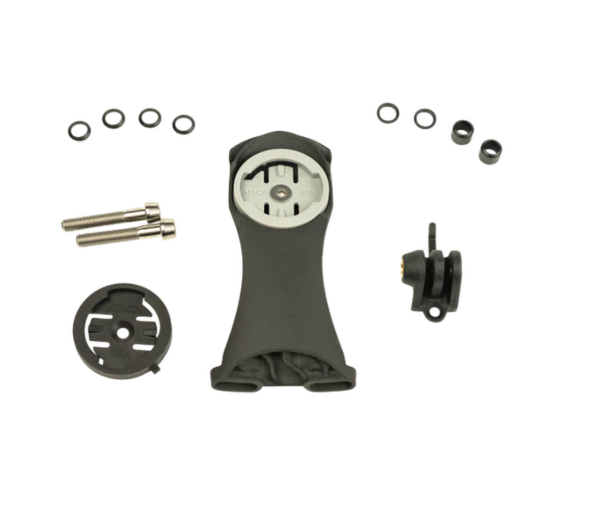 Silca Chisela Titanium Cycling Computer - Wide Width - Garmin/Wahoo