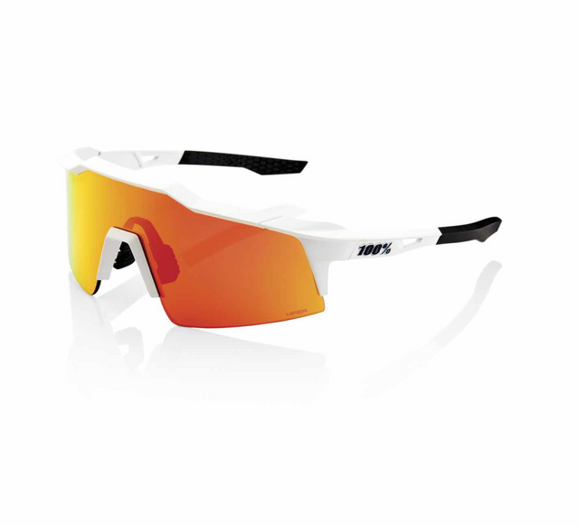 100% Sunglasses SPEEDCRAFT SL - Soft Tact Off White - HiPER Red Mirror Lens Sporting Goods > Cycling > Sunglasses & Goggles Full Catalog 100%
