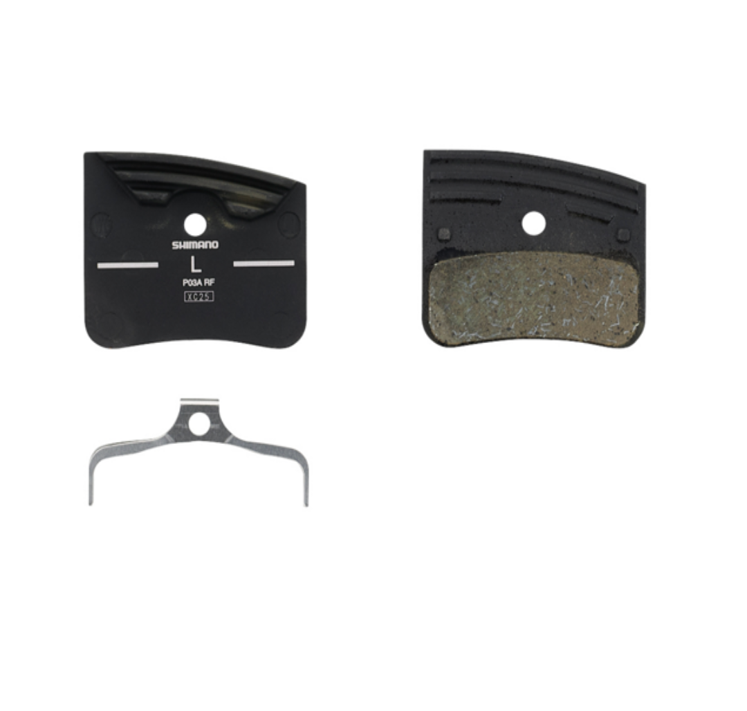 Shimano Disc Brake Pad Set w/ Fin Resin Ice Tech BP-P03A-RF