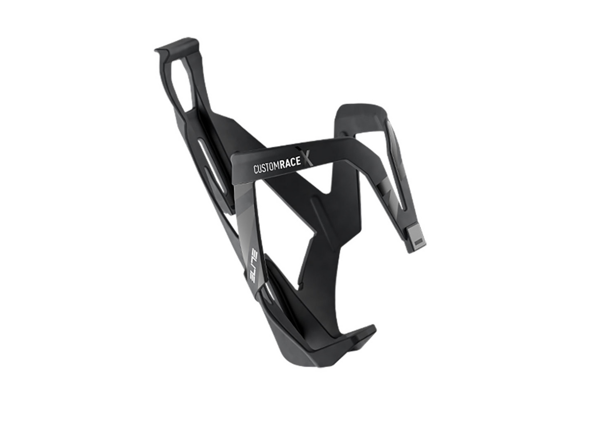 Elite Custom Race X Bicycle Water Bottle Cage, Black/Black