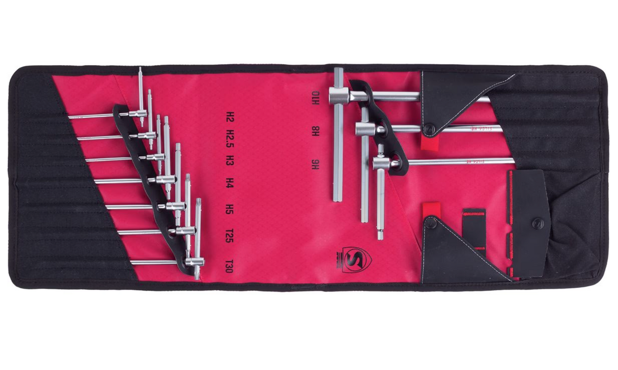 Silca T-Handle Allen/ Hex/Torx Wrench Folio