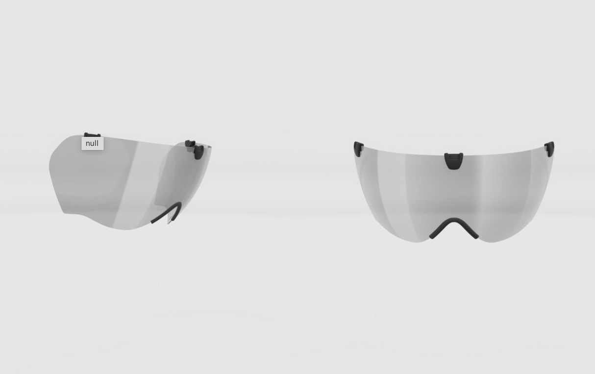 Kask Mistral Visor - Silver Mirror