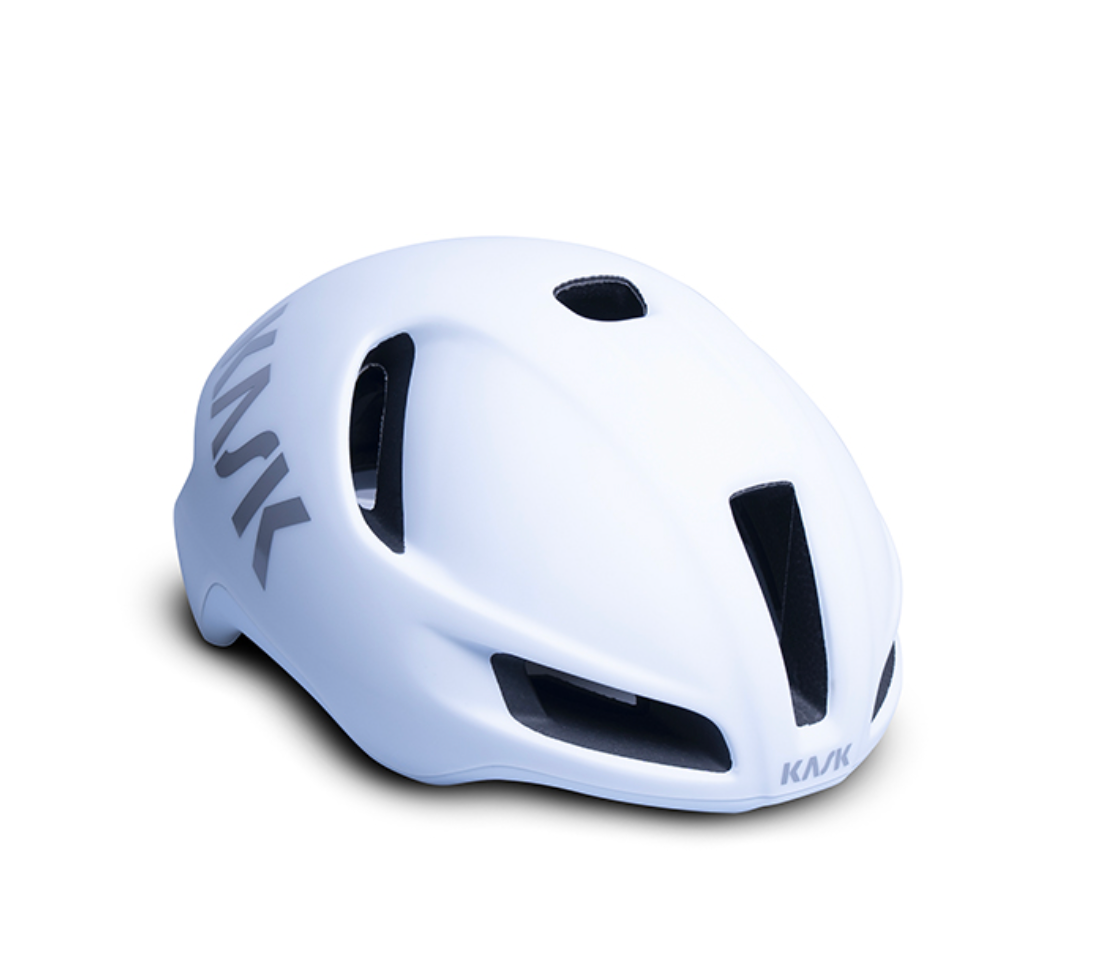 KASK Utopia Y Aero Bicycle Helmet Matte White Size Large Sporting