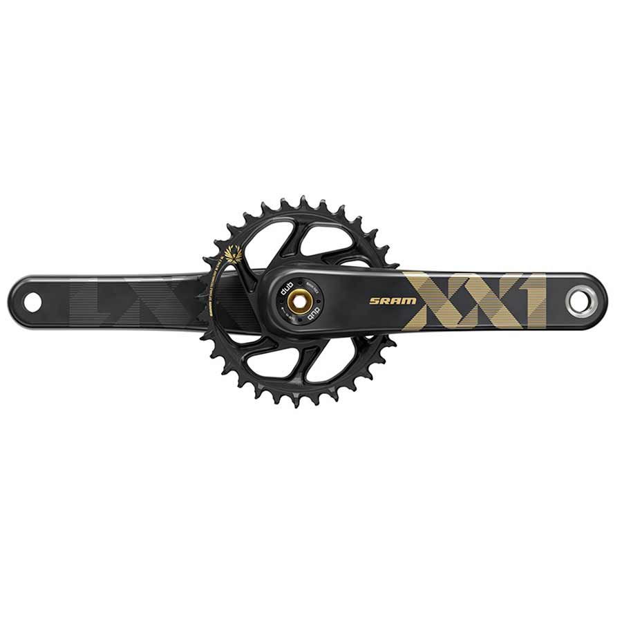 XX1 EAGLE DUB CRANKSET: GOLD, 34T/170 - Thumbnail 2