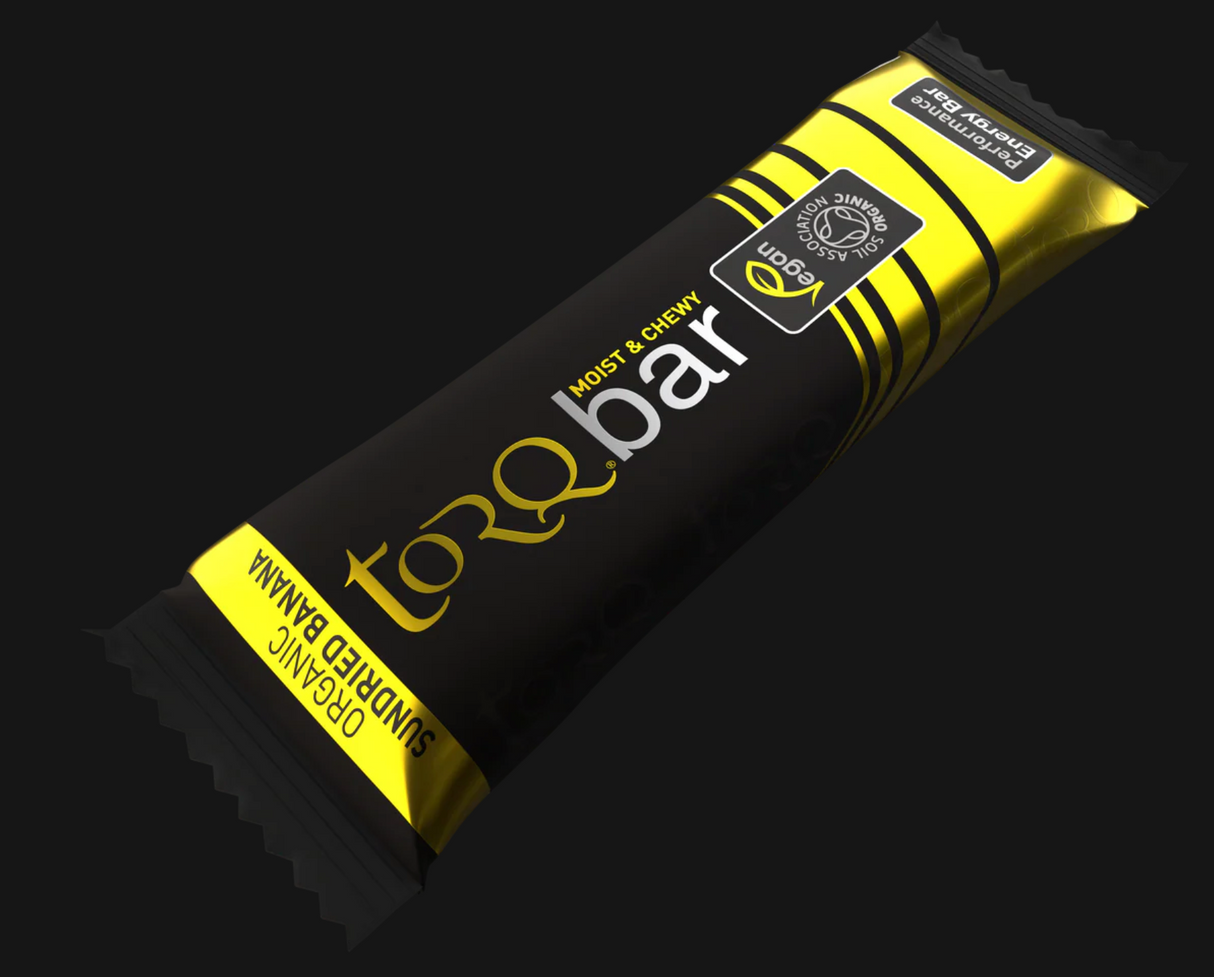 TORQ Organic Energy Bar - Sundrenched Banana - Box of 15