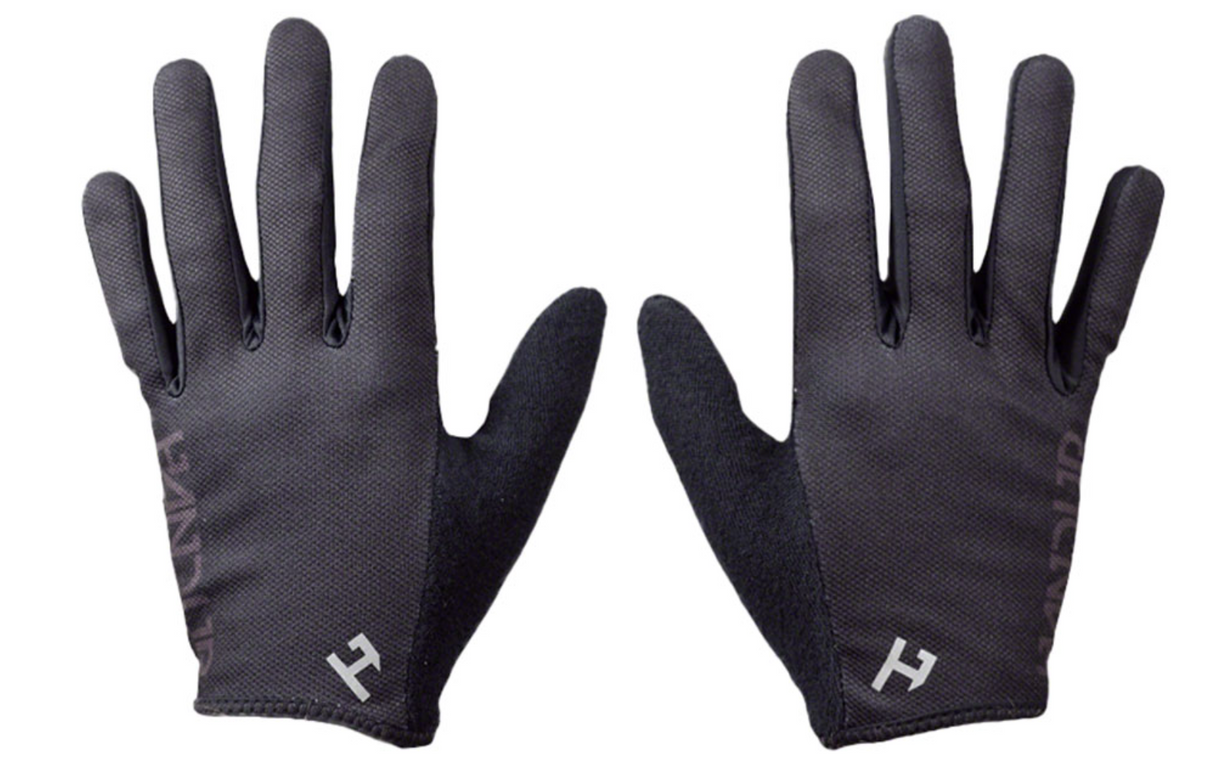 Handup Most Days Cycling Gloves - Pure Black, Full Finger, X-Large