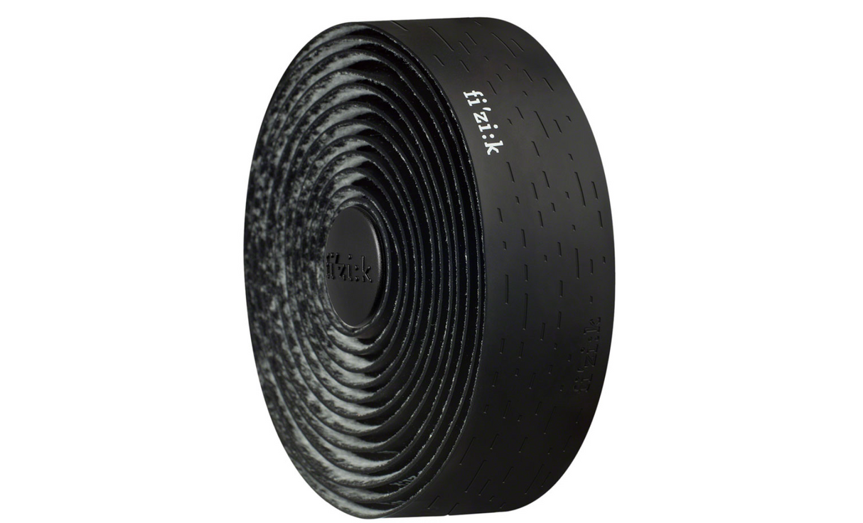 Fizik Terra Solocush Tacky Bicycle Handlebar Tape - 3.5mm, Black