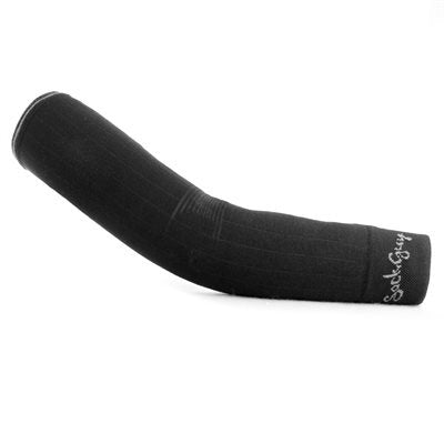 SockGuy Black Arm Warmers Cycling Size S/M Made in USA Sporting Goods > Cycling > Cycling Clothing > Arm, Knee & Leg Warmers Full Catalog Sock Guy