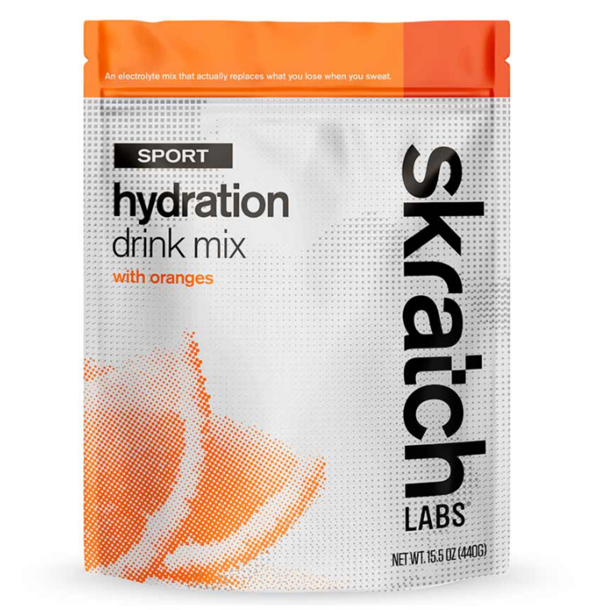 Skratch Labs, Sport Hydration Drink, Drink Mix, Orange, Pouch, 20 servings