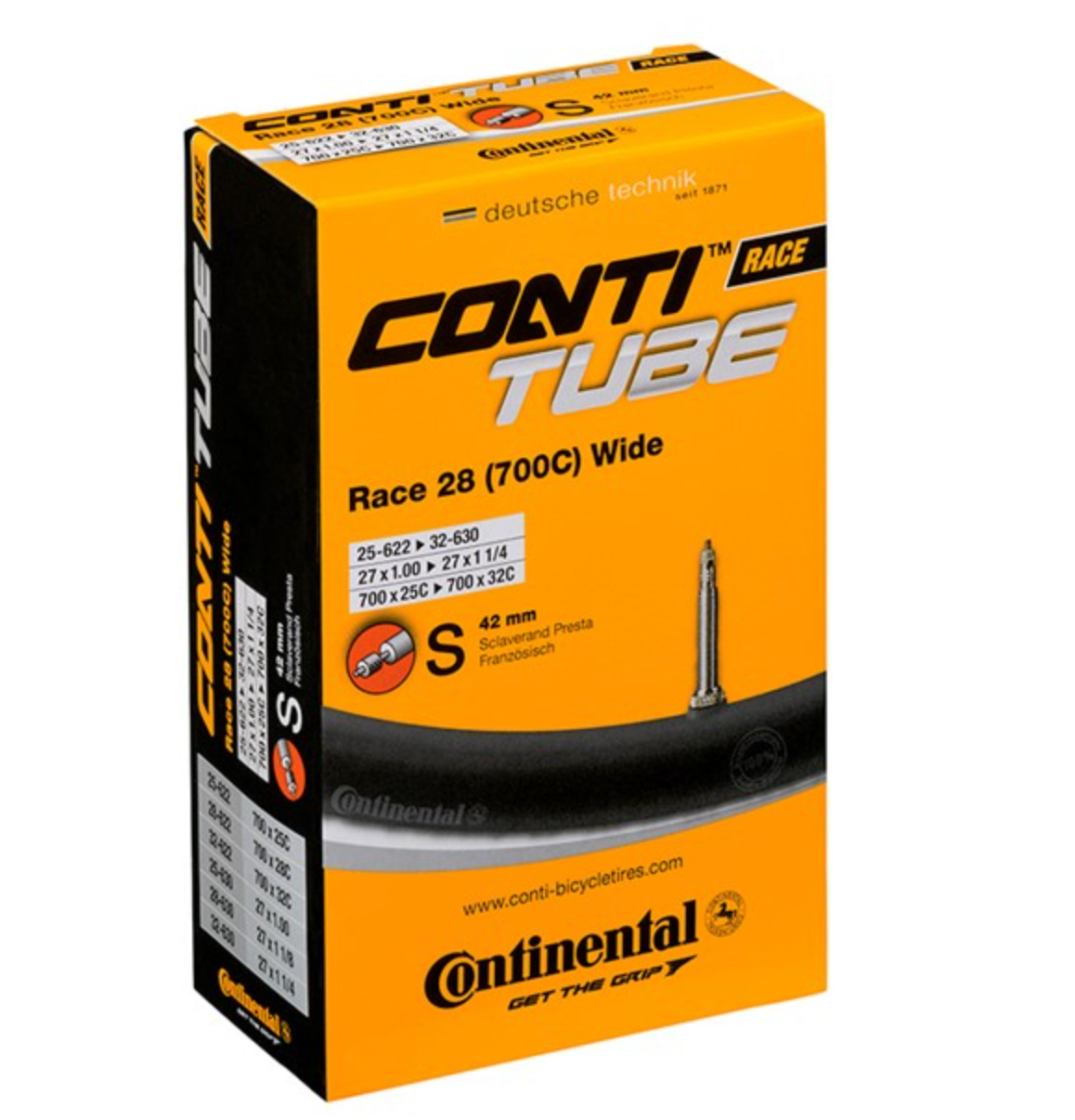 Continental Conti Race Tube 28 (700 x 25-32c) 42mm Valve