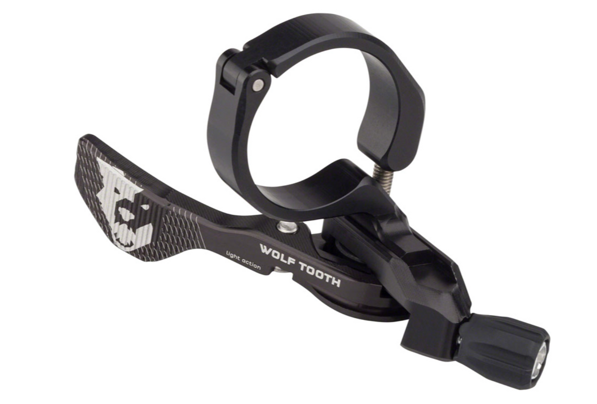 Wolf Tooth ReMote Light Action Dropper Lever with 31.8mm Clamp, for Dropbars