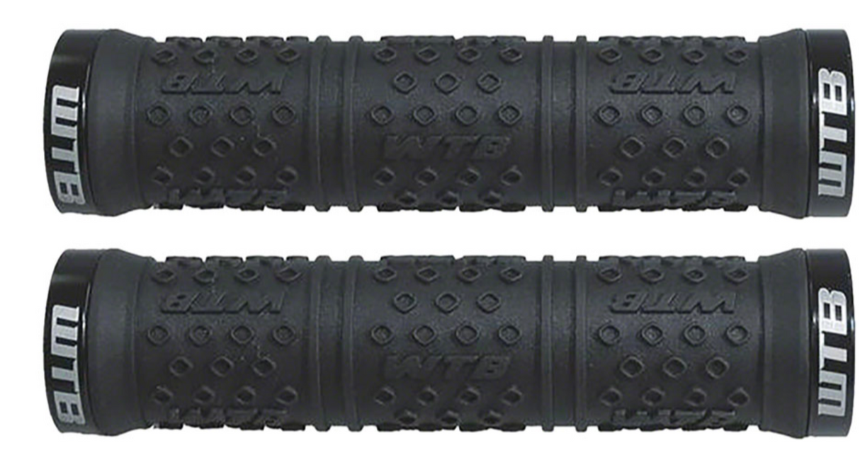 WTB Tech Trail Bicycle Mountain Bike Grip - 135mm, 30mm Diameter Clamp-On, Black