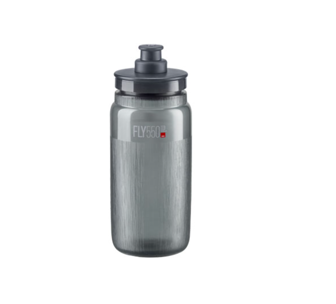 Elite SRL Fly Tex Bicycle Water Bottle - 550ml, Smoke