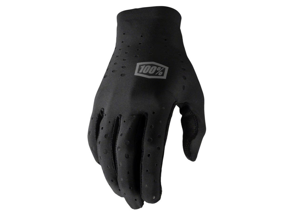 100% Sling Cycling Gloves (Pair) - Black, Full Finger, Men's, X-Large Sporting Goods > Cycling > Cycling Clothing > Gloves Full Catalog 100%
