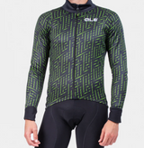 Ale Wear Gibbino Winter Jacket - Green Bolt - Size Medium