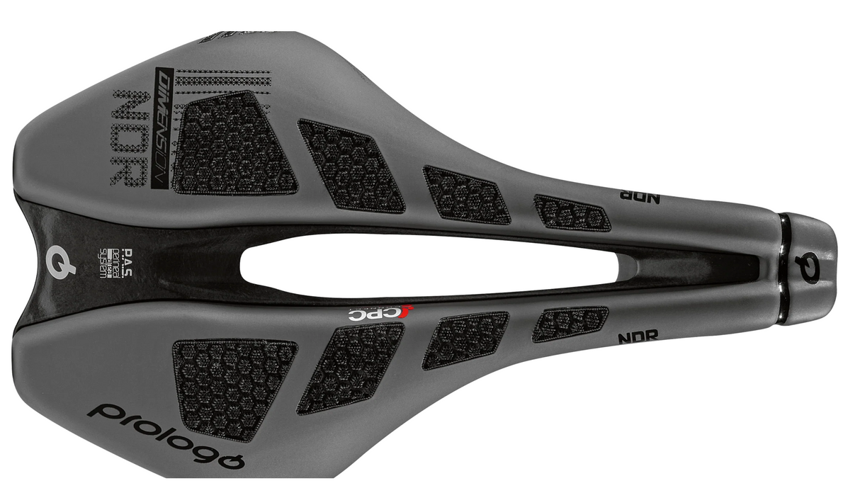 Prologo Dimension NDR CPC Carbon Bicycle Saddle 143mm Anthricite/Black 174g