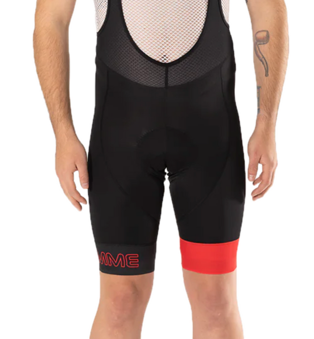 Biemme Legend Eco Cycling Bib Shorts - Blk/Red - Mens Medium - Made in Italy Sporting Goods > Cycling > Cycling Clothing > Shorts Biemme Cycling Clothing Biemme