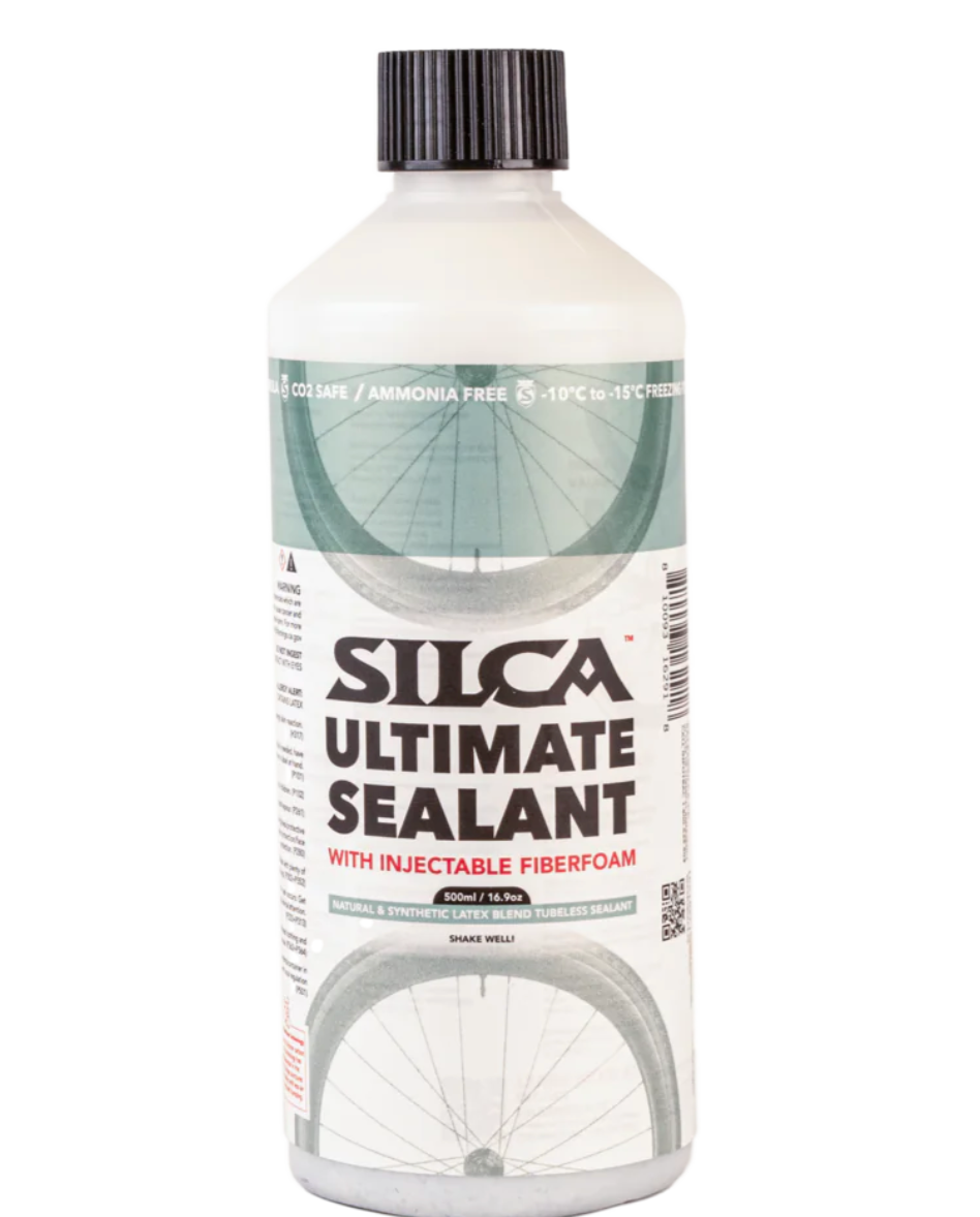 Silca Ultimate Tubeless Sealant w/ Injectable Fiber Foam 500ml