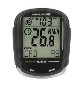 M-Wave M23CW Bicycle Wireless Cycling Computer 23 Functions Sporting Goods > Cycling > Bicycle Electronics > Cycle Computers & GPS Full Catalog M-Wave