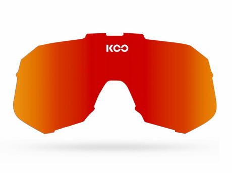 KOO Demo Cycling Sunglass Spare / Replacement Lens - Red Mirror Sporting Goods > Cycling > Sunglasses & Goggles Full Catalog KOO