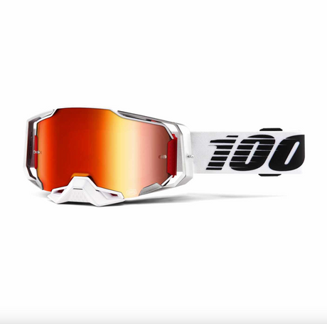 100% ARMEGA Moto/Mtb Goggle Lightsaber - Mirror Red Lens Sporting Goods > Cycling > Sunglasses & Goggles Full Catalog 100%