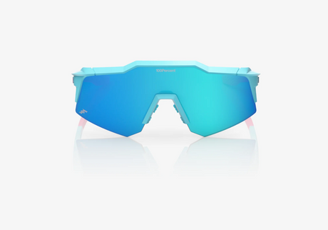100% Sunglasses Speedcraft XS Limited Edition - Tatis 4 Blue w/ Blue Topaz Lens