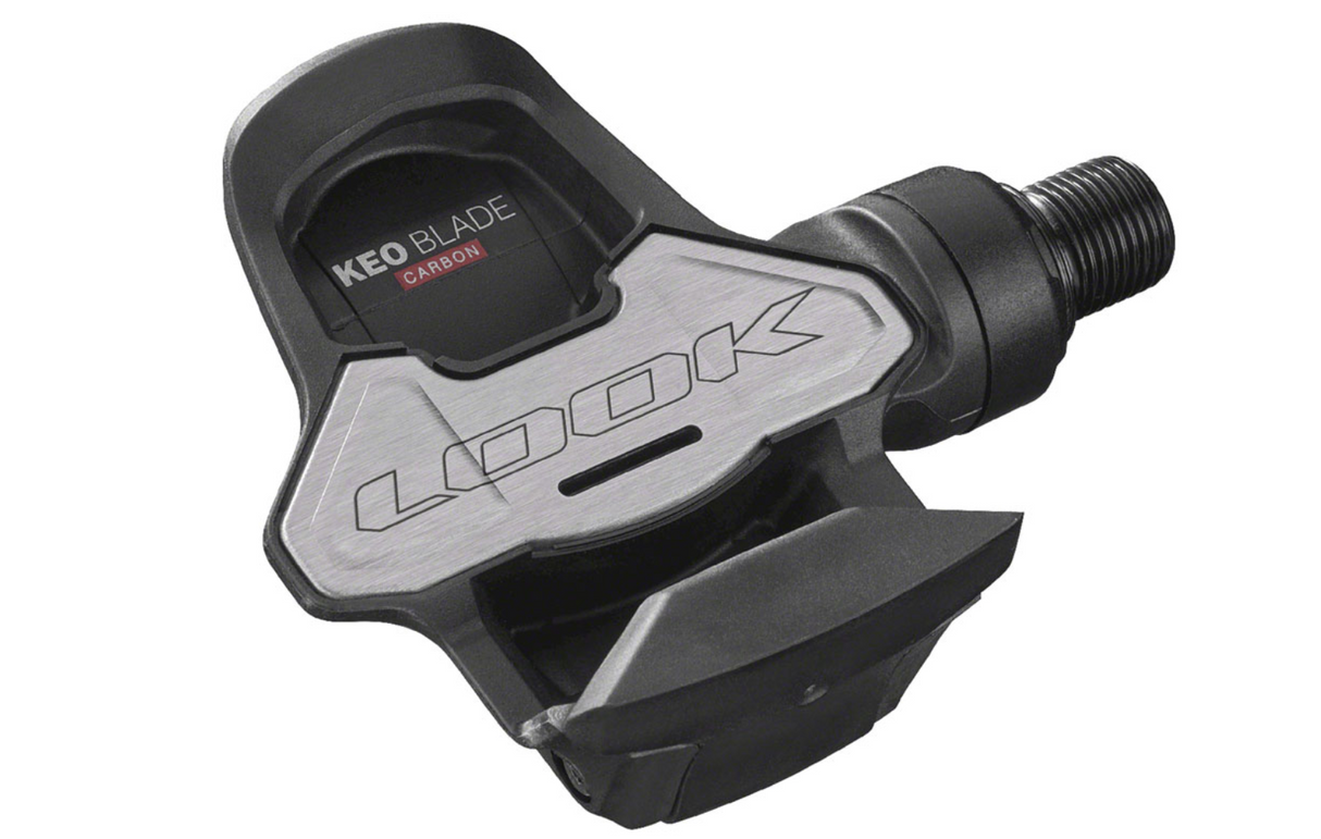 LOOK KEO BLADE CARBON Pedals - Single Sided Clipless, Chromoly, 9/16", Black