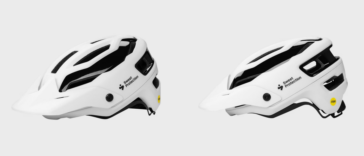 Sweet Protection Cycling Helmet - Trailblazer Mips - Matte White Size M/L