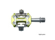 HT Mountain Bike Clipless Pedals - M2 - Apple Green Pedals Full Catalog HT Components