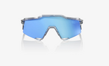 100% 100Percent Sunglasses - Speedcraft - Polished Clear Hiper Blue MM Lens
