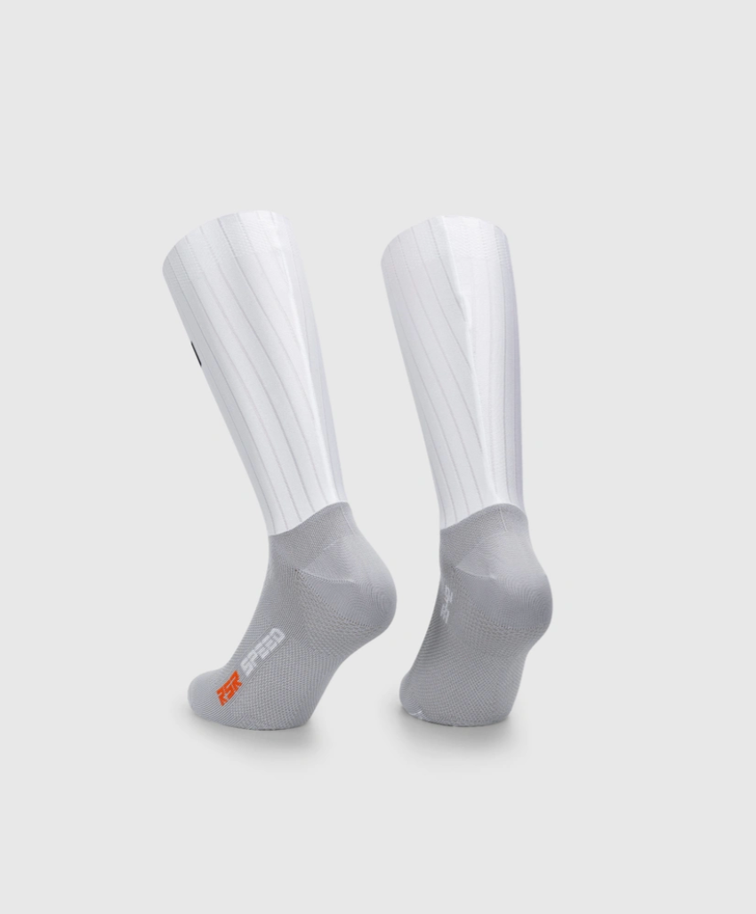 Assos RSR Aero Speed Socks S11 - White - Size I (39-42)