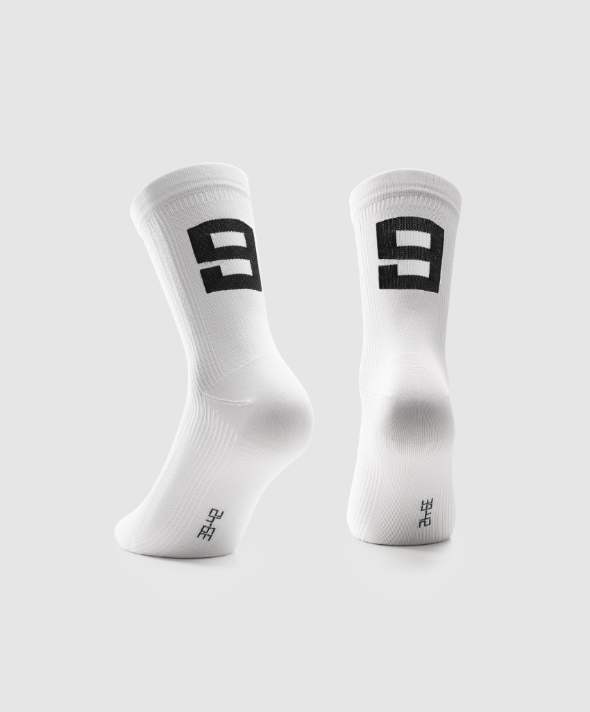 ASSOS Poker Socks # 9  Holy White Size 1